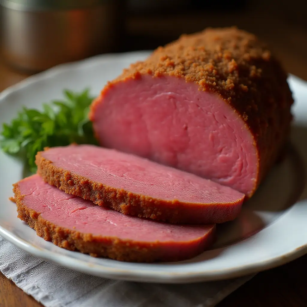 A Slice of Heaven (Baked Corned Beef)