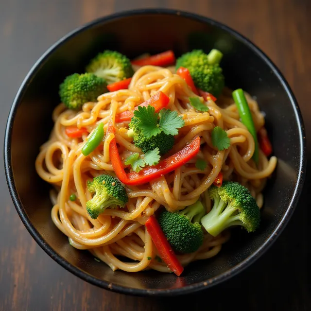 Ramen Vegetable Stir Fry