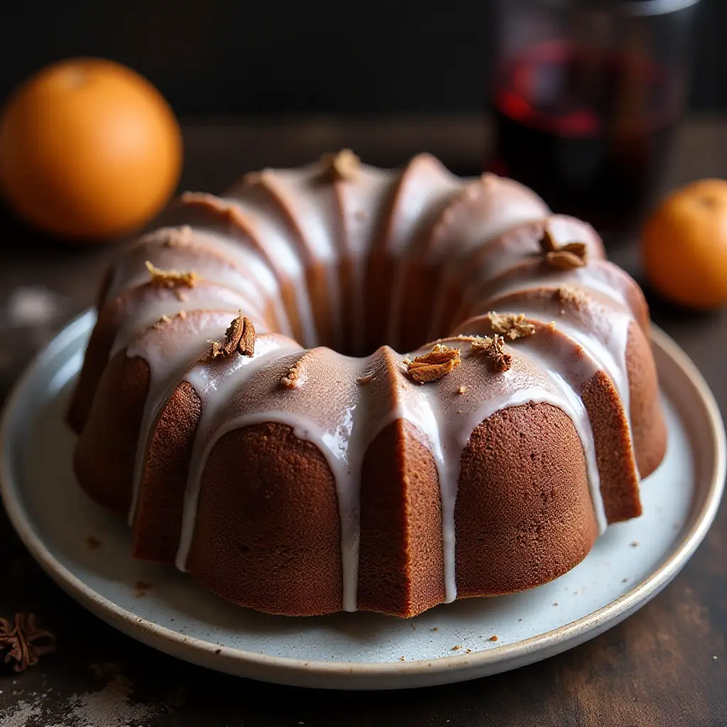 Mulled Wine Cake