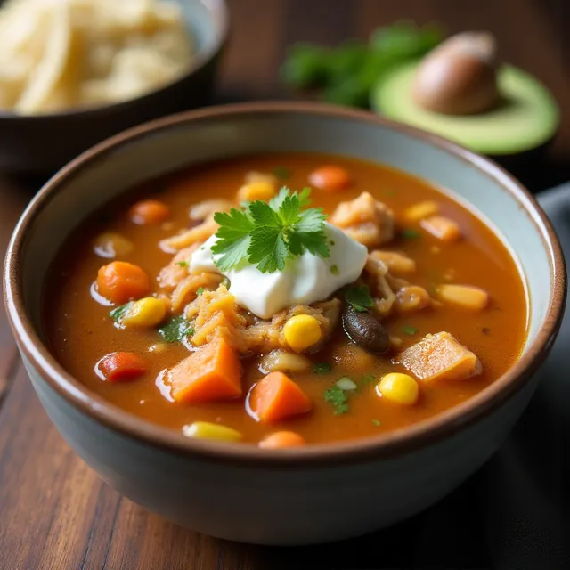 Instant Pot Chicken Tortilla Soup