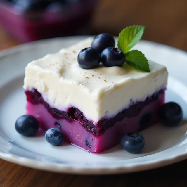 Blueberry Gelatin Salad