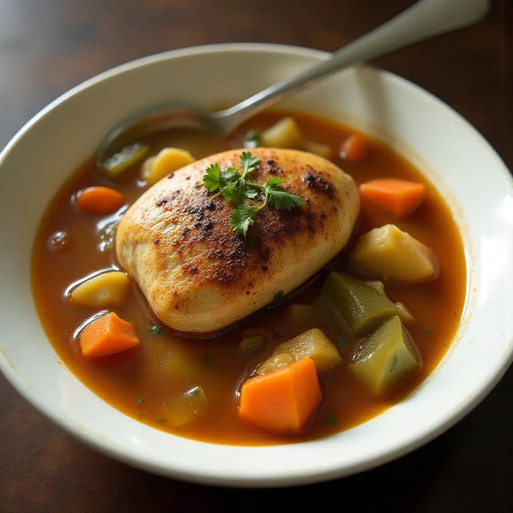 Belizean Chicken Stew