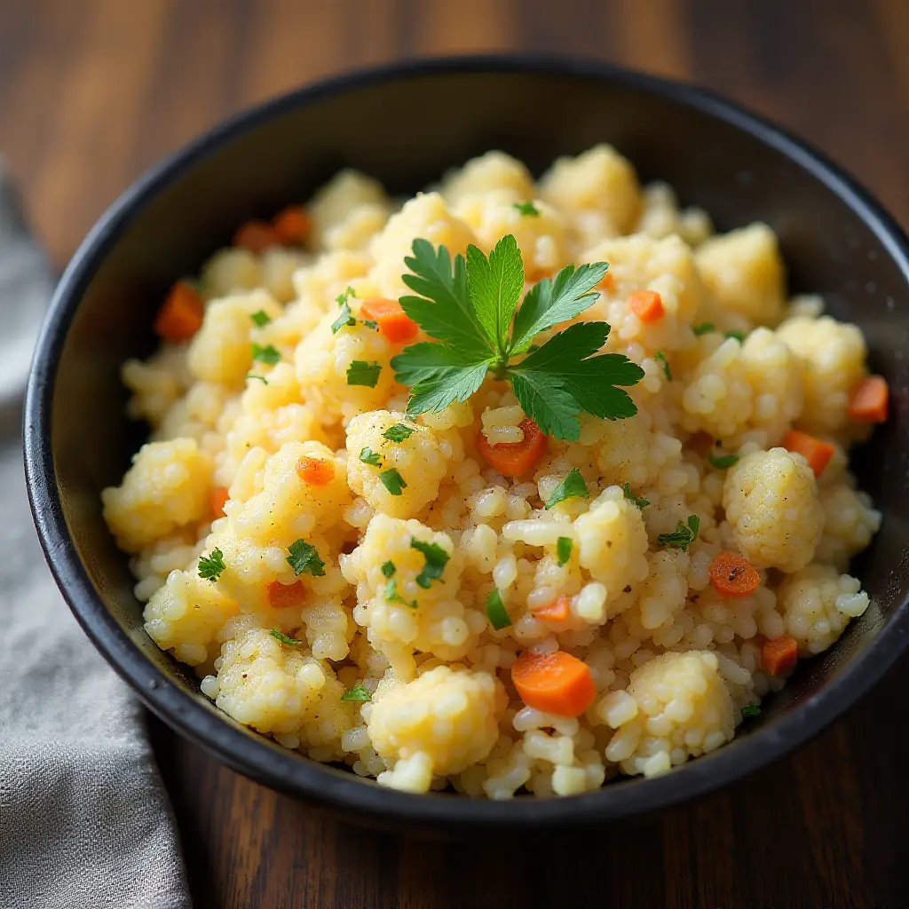 Cauliflower Rice Pilaf