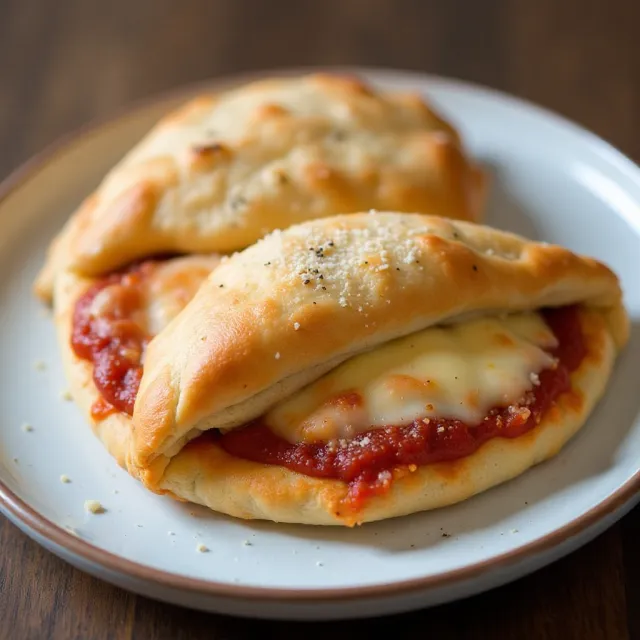 Air Fryer Calzones With Two-Ingredient Dough