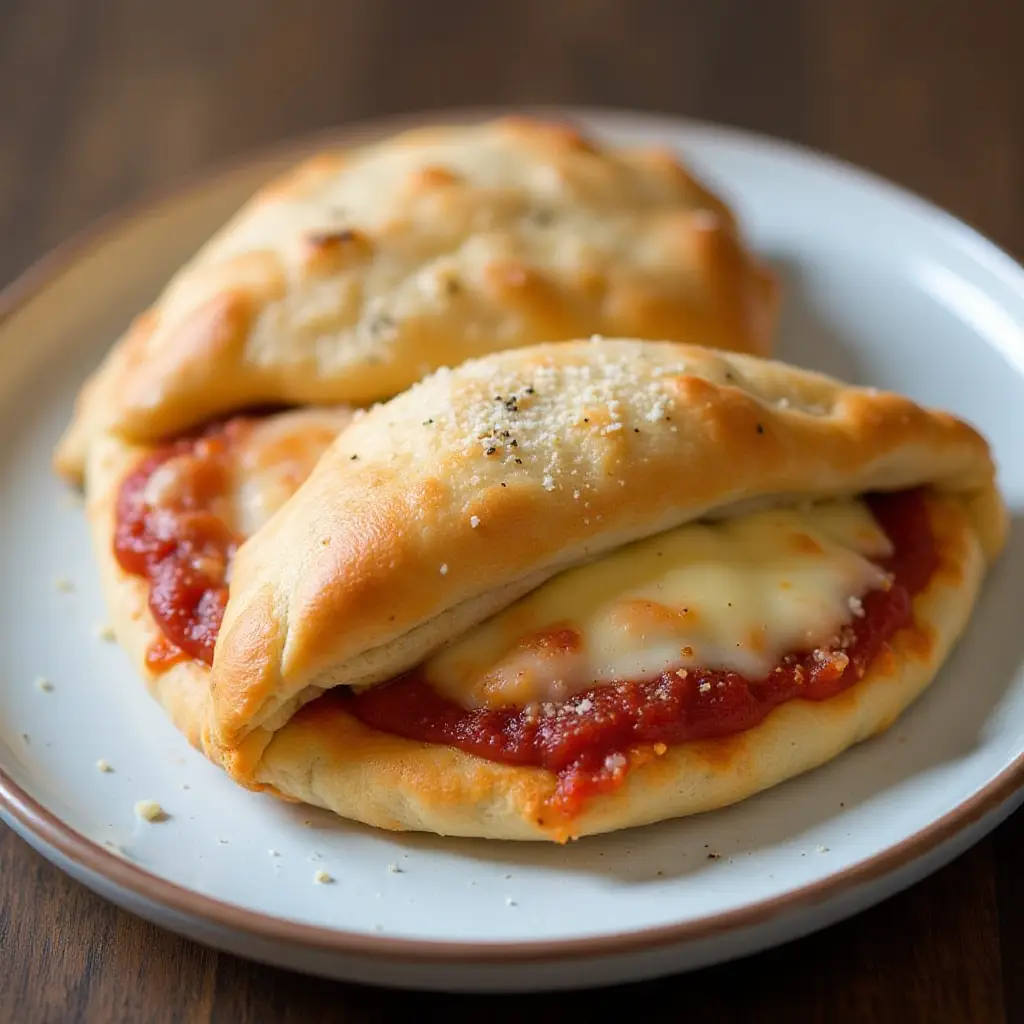 Air Fryer Calzones With Two-Ingredient Dough