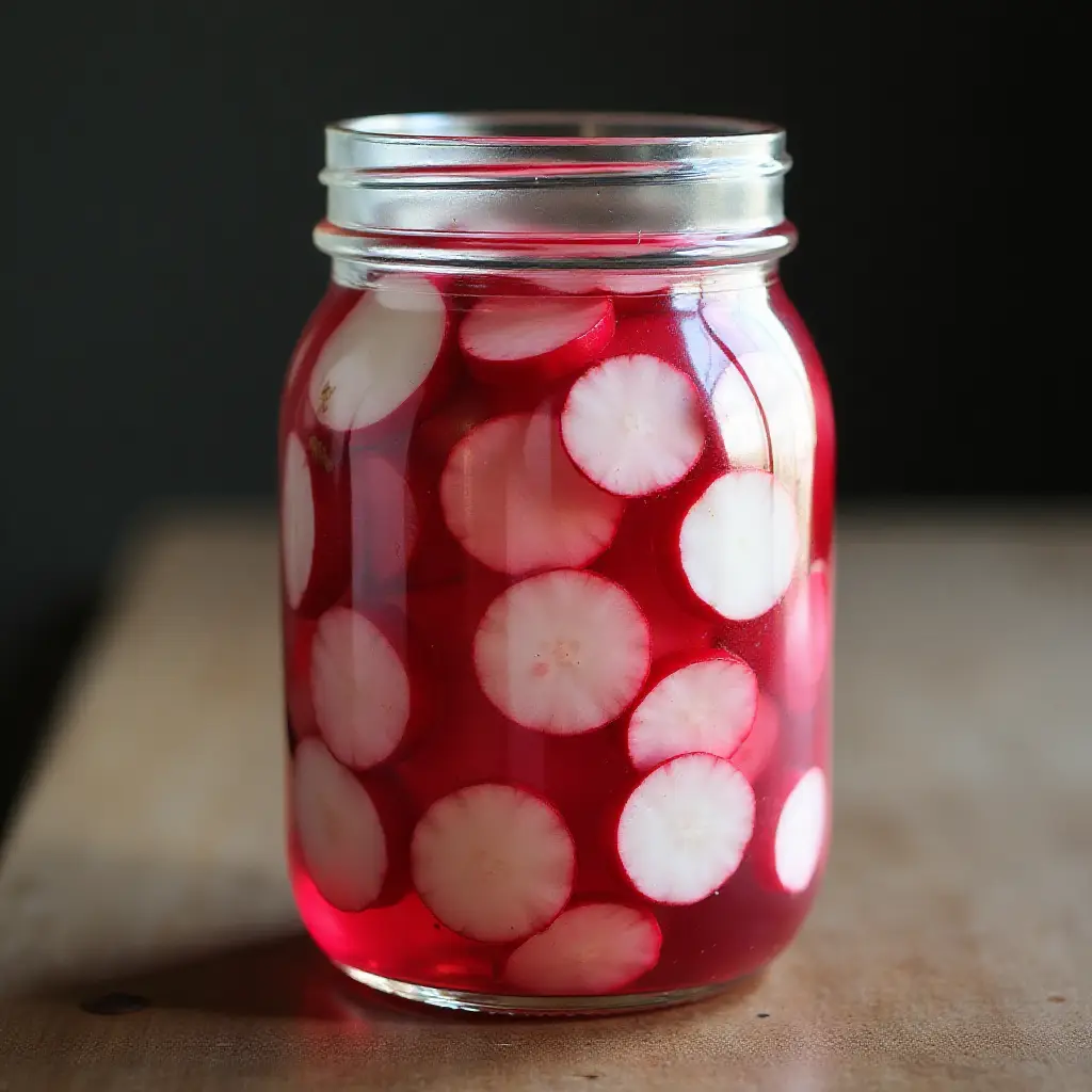 Quick Pickled Radishes