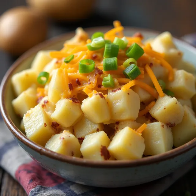 All-American Loaded Baked Potato Salad