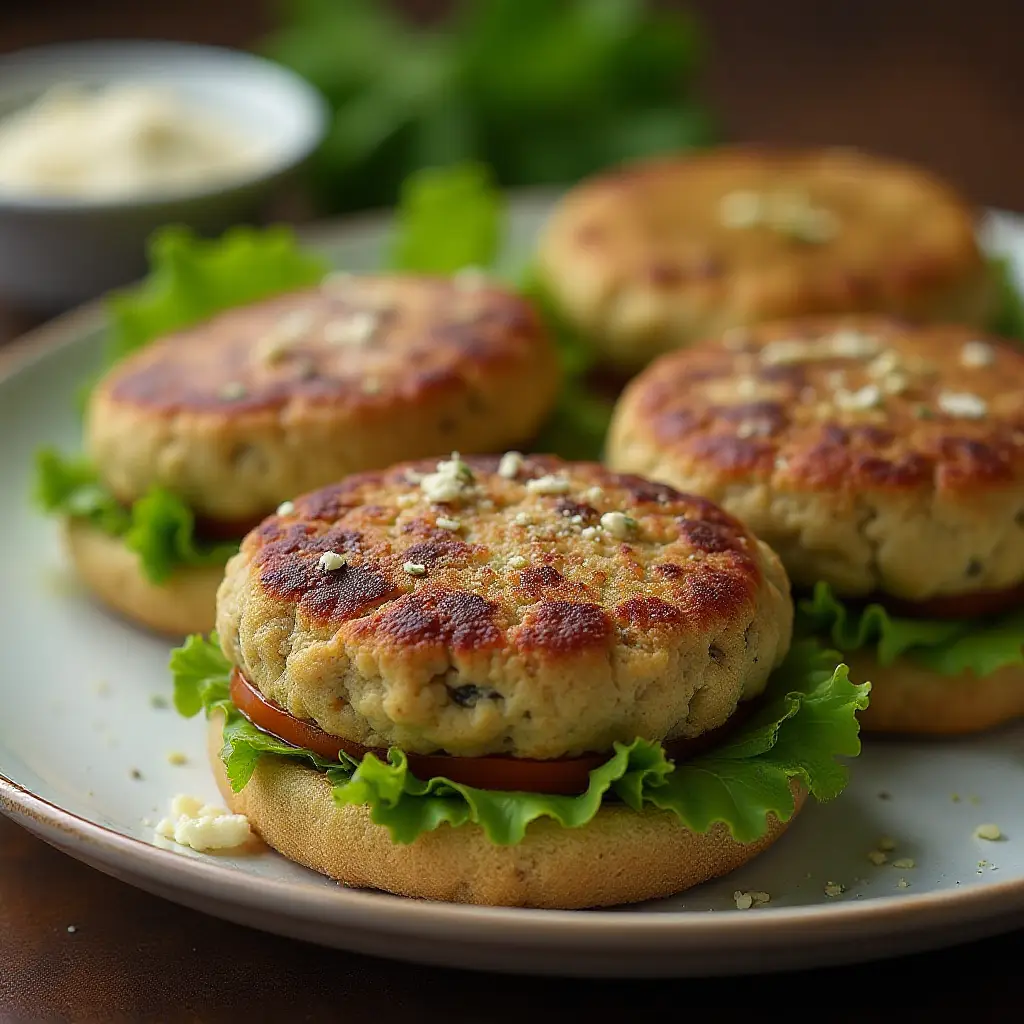 Pesto Turkey Burgers