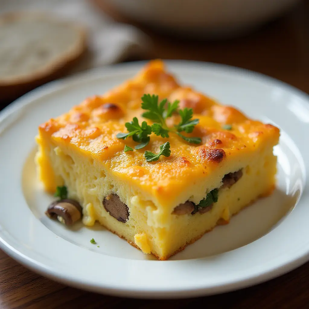 Fluffy Egg Strata