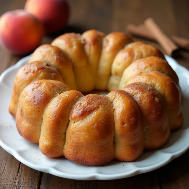 Peach Monkey Bread