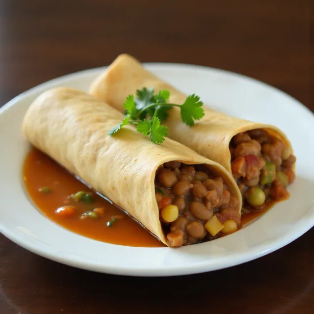 Gracie's Amazing Vegetarian Burritos