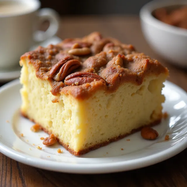Pecan Sour Cream Coffee Cake