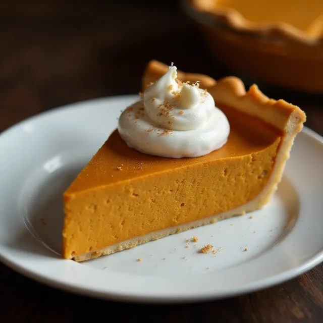 Tofu Pumpkin Pie