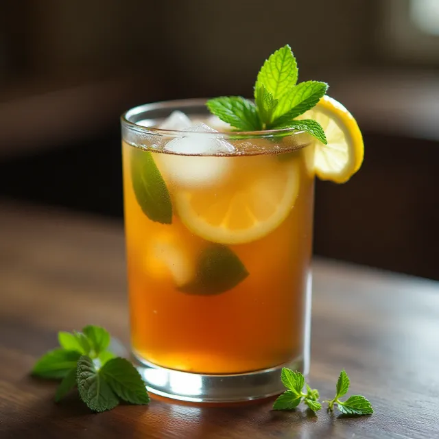 Mint Julep Sweet Tea