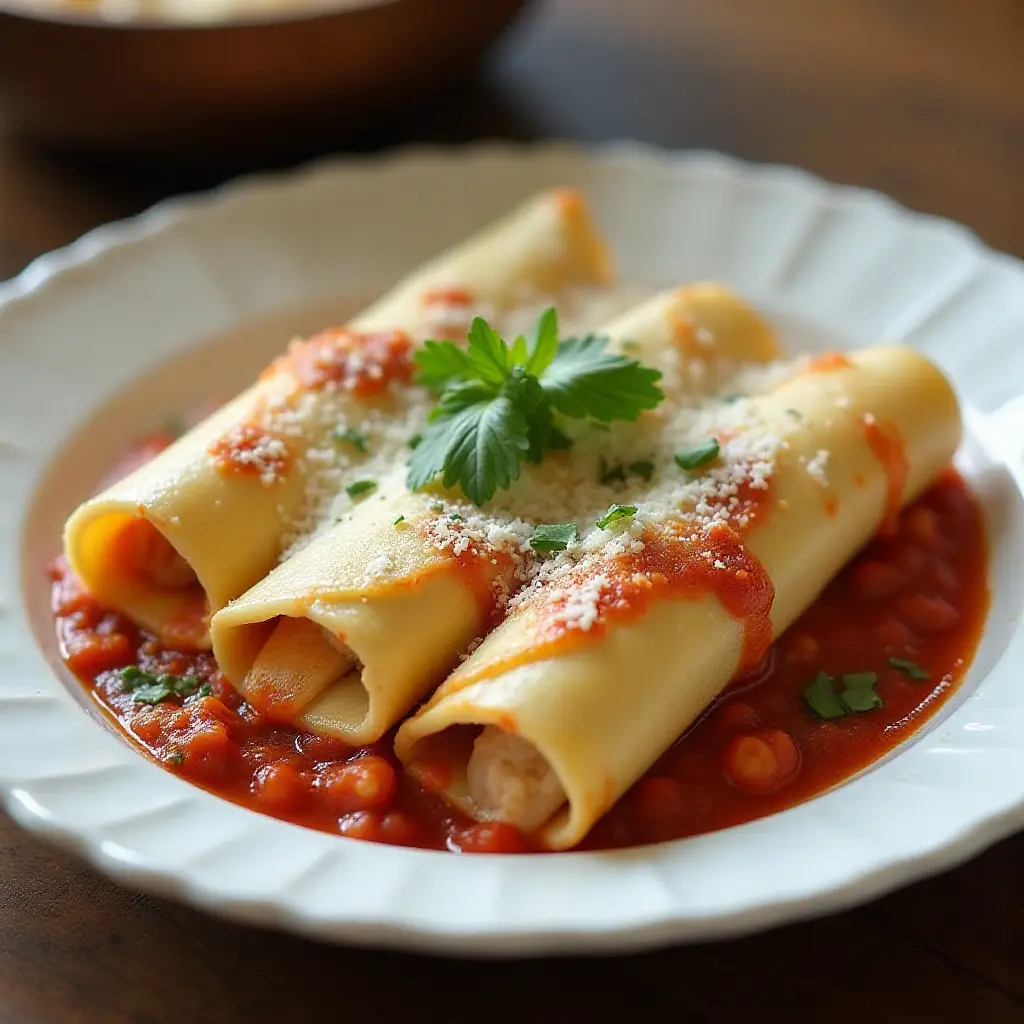 Chef John's Turkey Manicotti