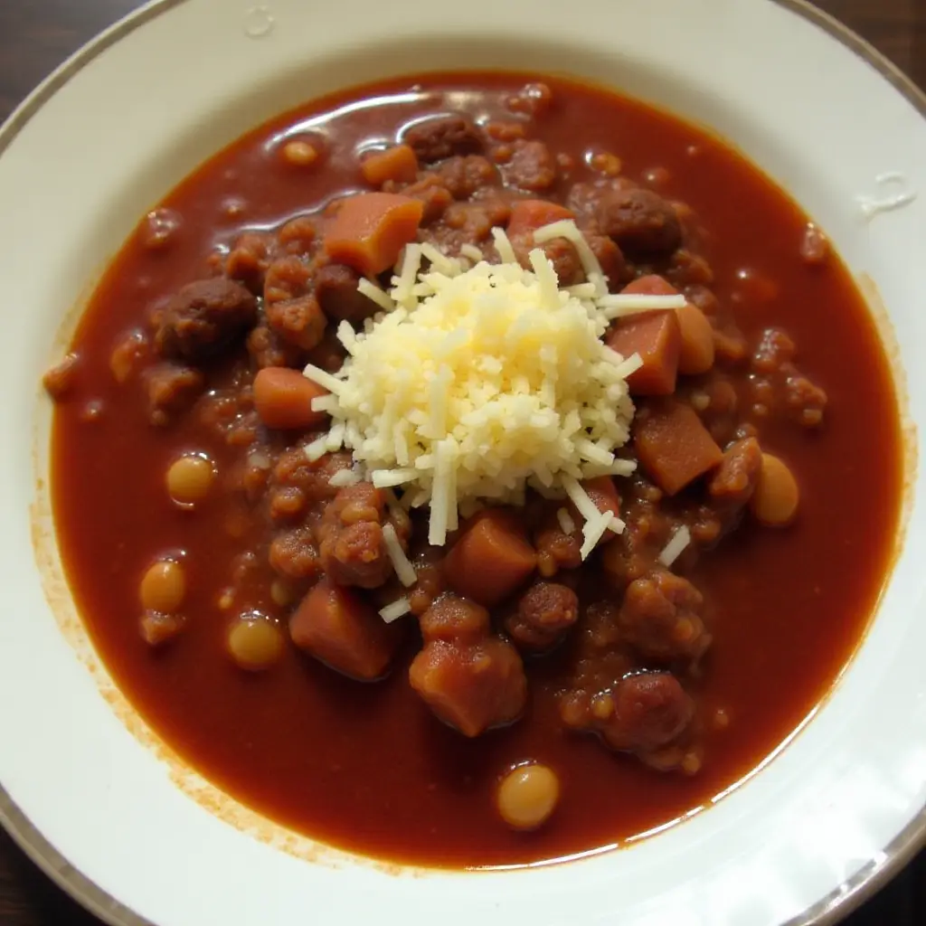 Jen's Hearty Three Meat Chili