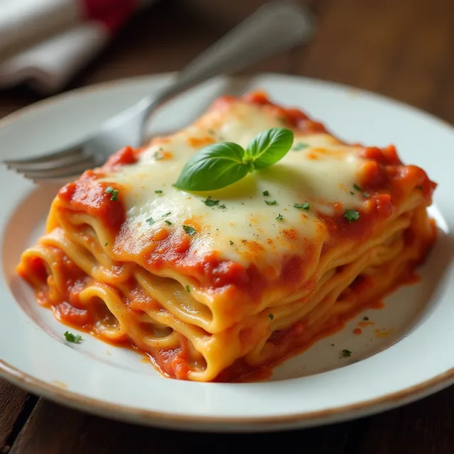 Cheesy Lasagna Sheet Pasta