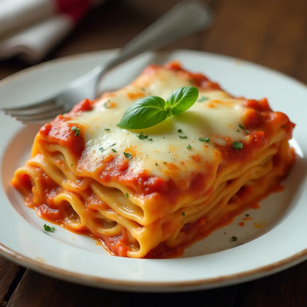 Cheesy Lasagna Sheet Pasta