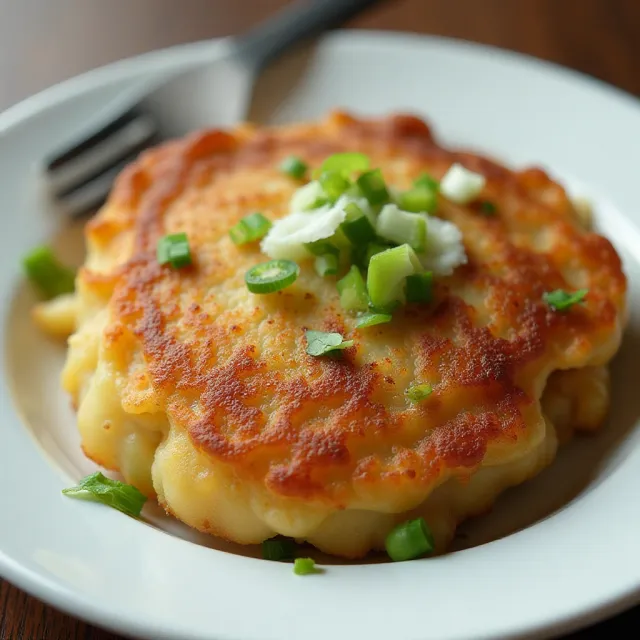 Cajun Potato Latkes