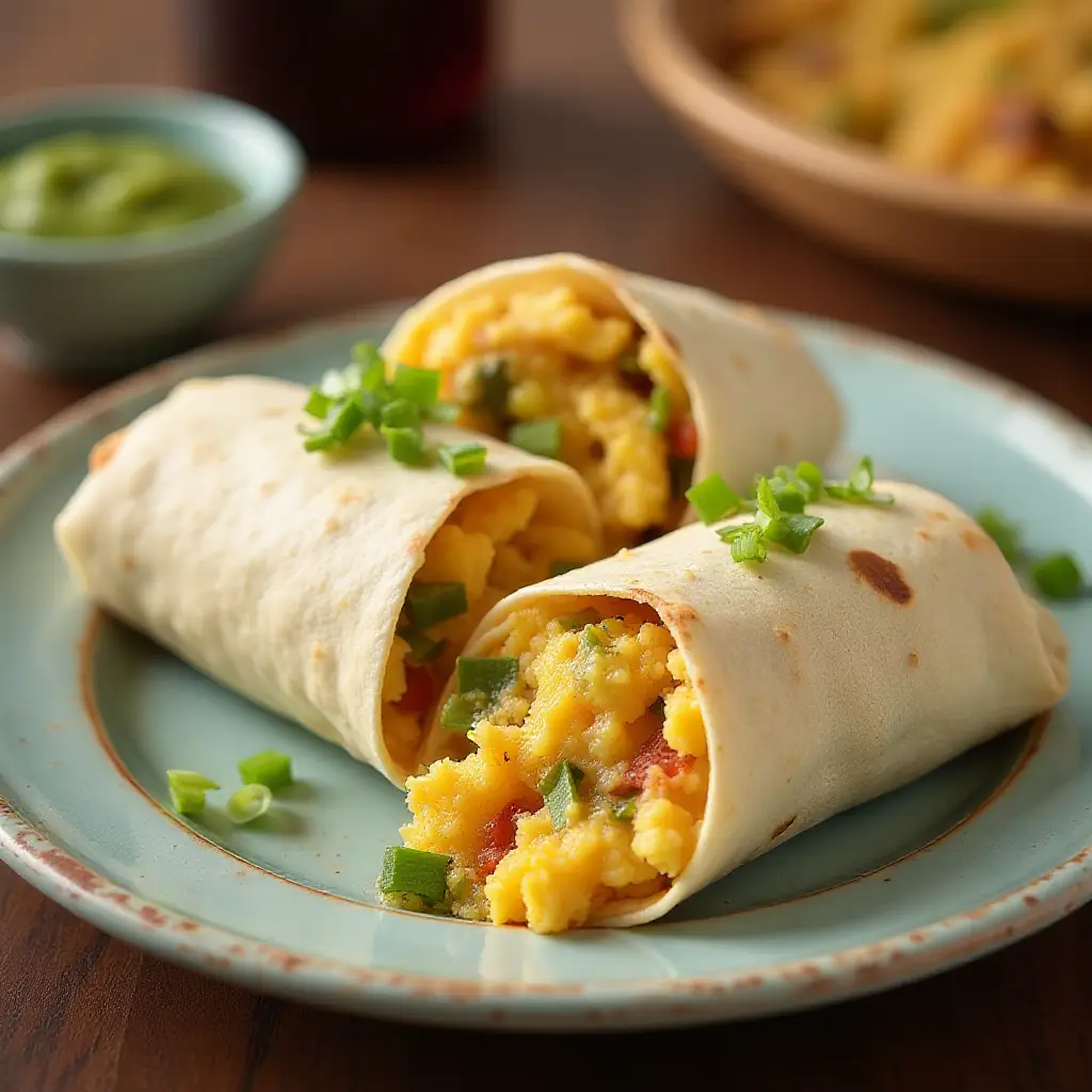 Hash Brown Breakfast Burritos