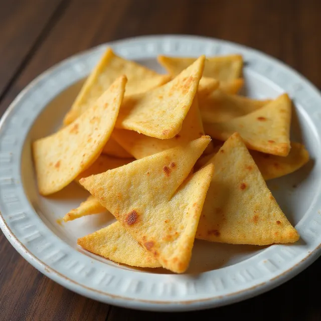 Fresh Tortilla Triangles