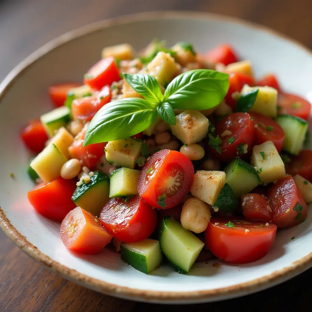 Cucumber and Tomato Salad