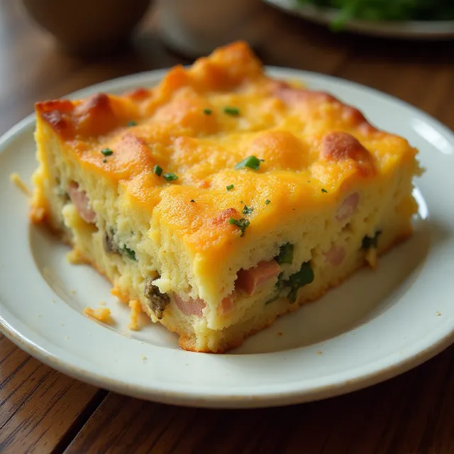 Mom's Breakfast Strata