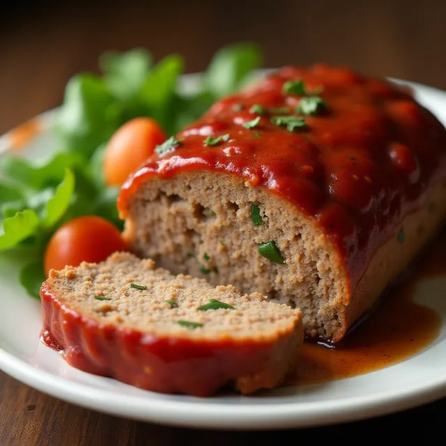 Three-Meat Meatloaf