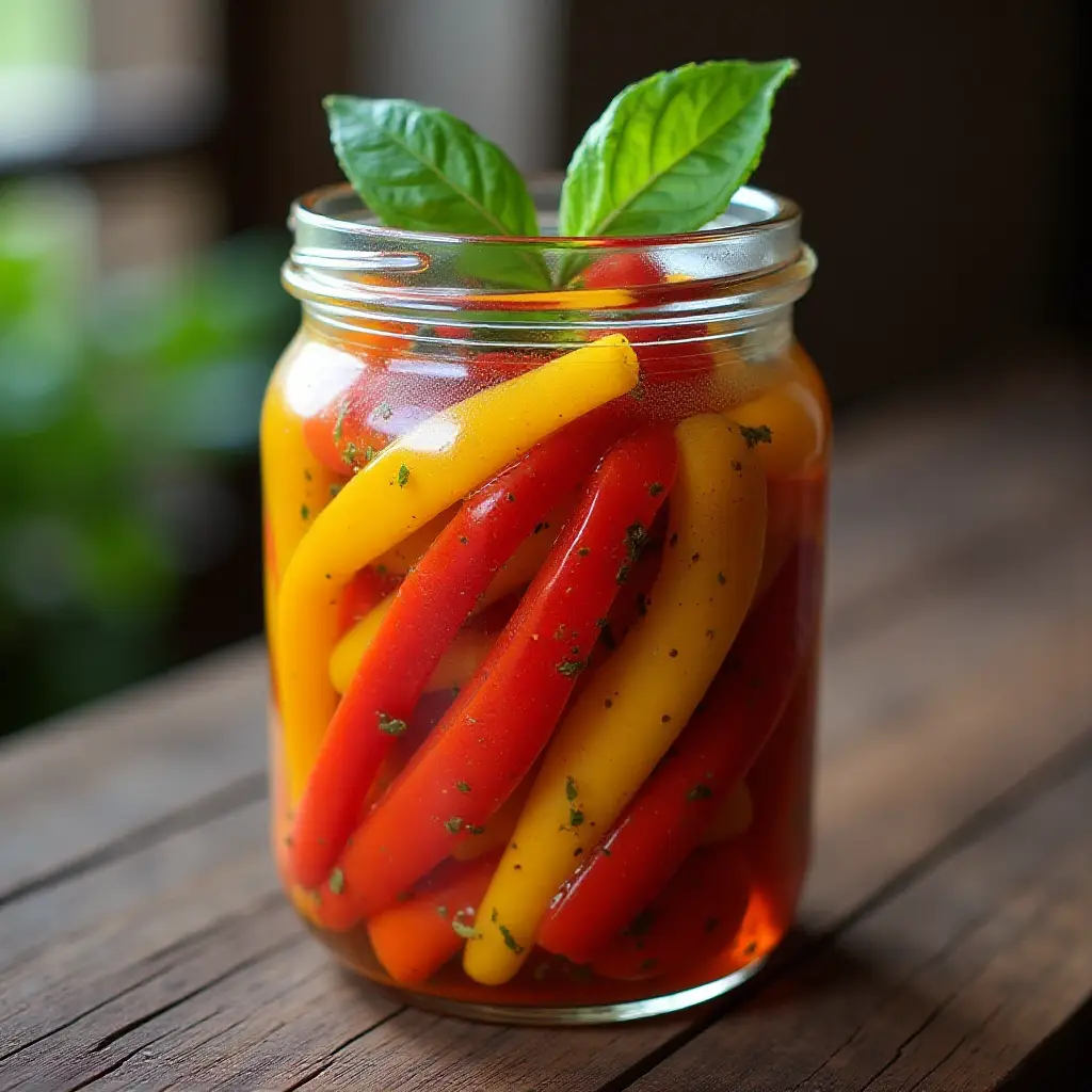 Roasted Peppers in Oil (Peperoni Arrostiti Sotto Olio)