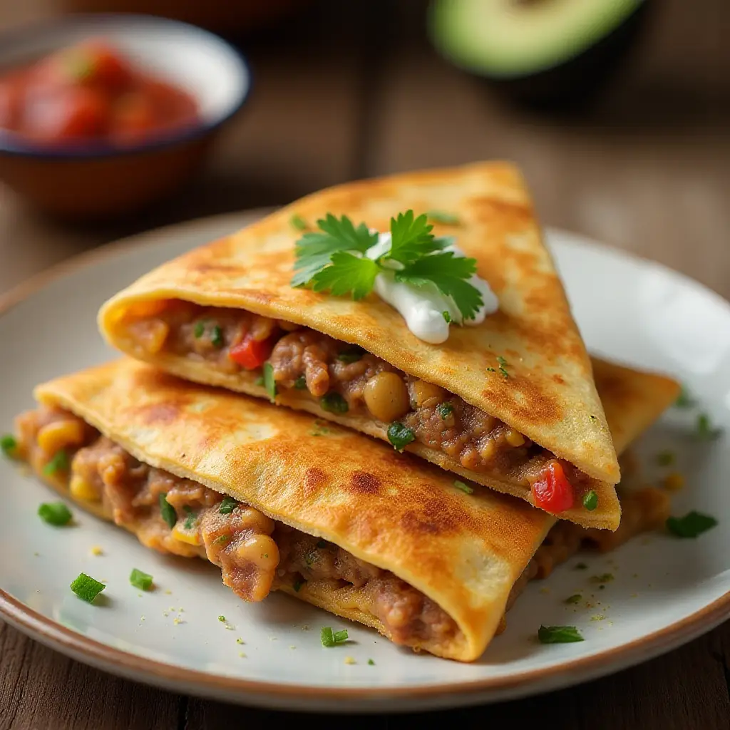 Street-Market Fried Quesadillas