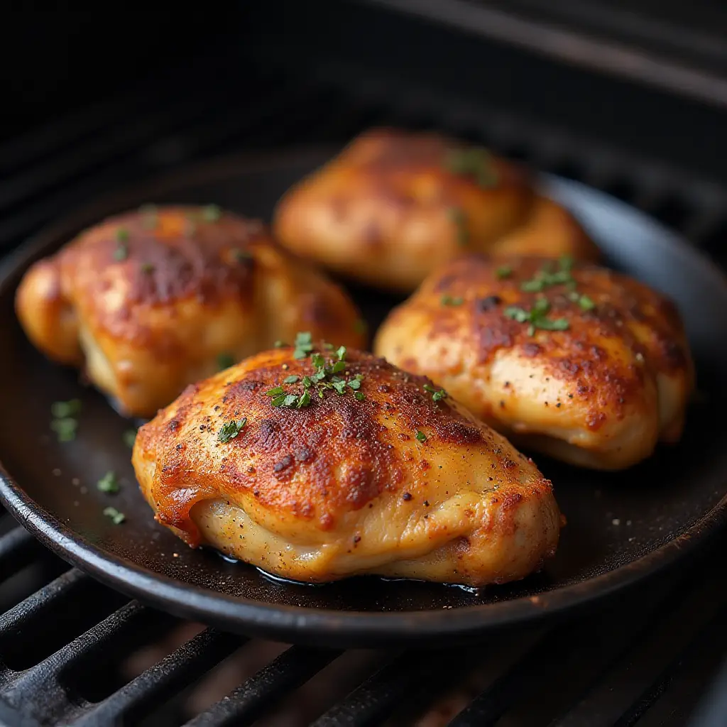 Smoked Chicken Thighs