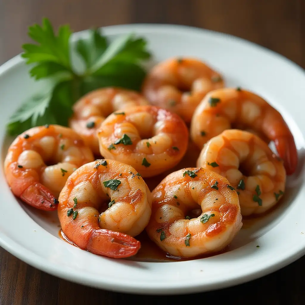 Grilled Marinated Shrimp