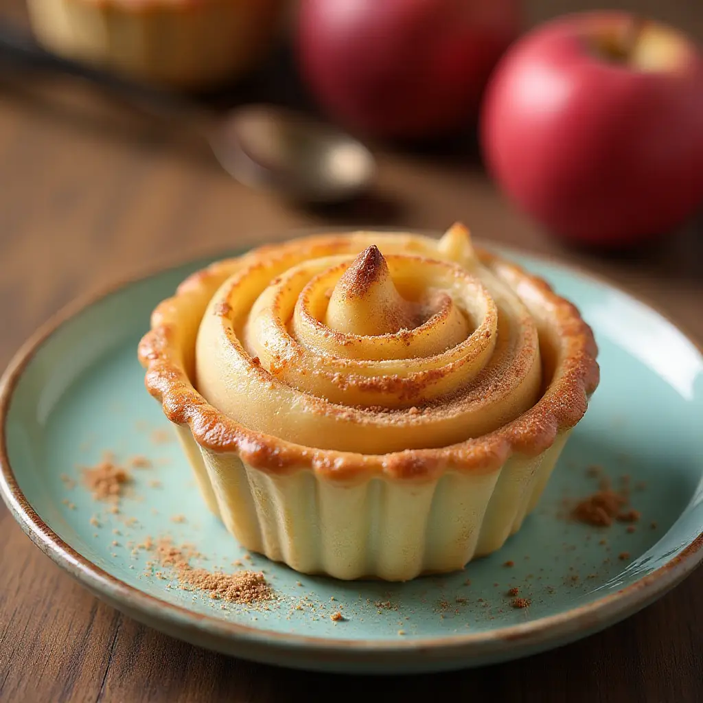 Individual Honeycrisp Apple Tarts