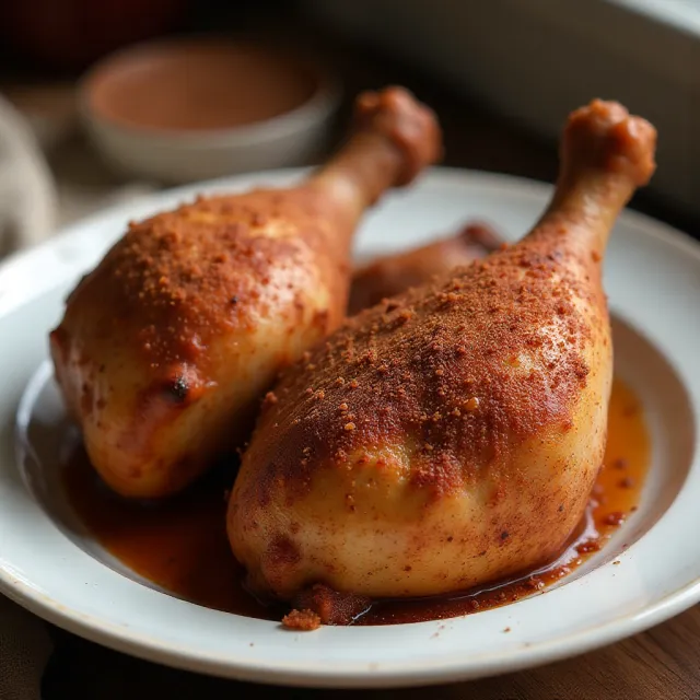Spice-Rubbed Chicken Leg Quarters