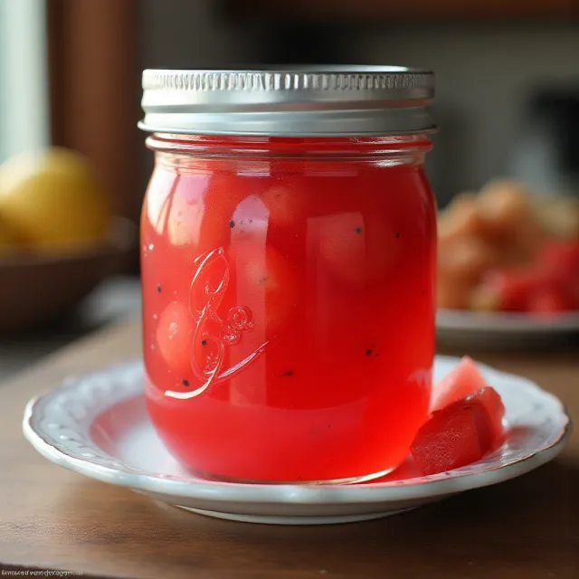 Watermelon Rind Preserves