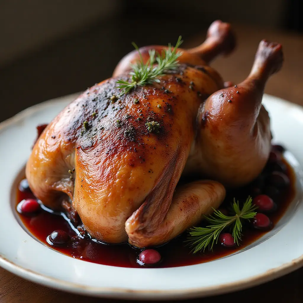 Chef John's Roast Christmas Goose