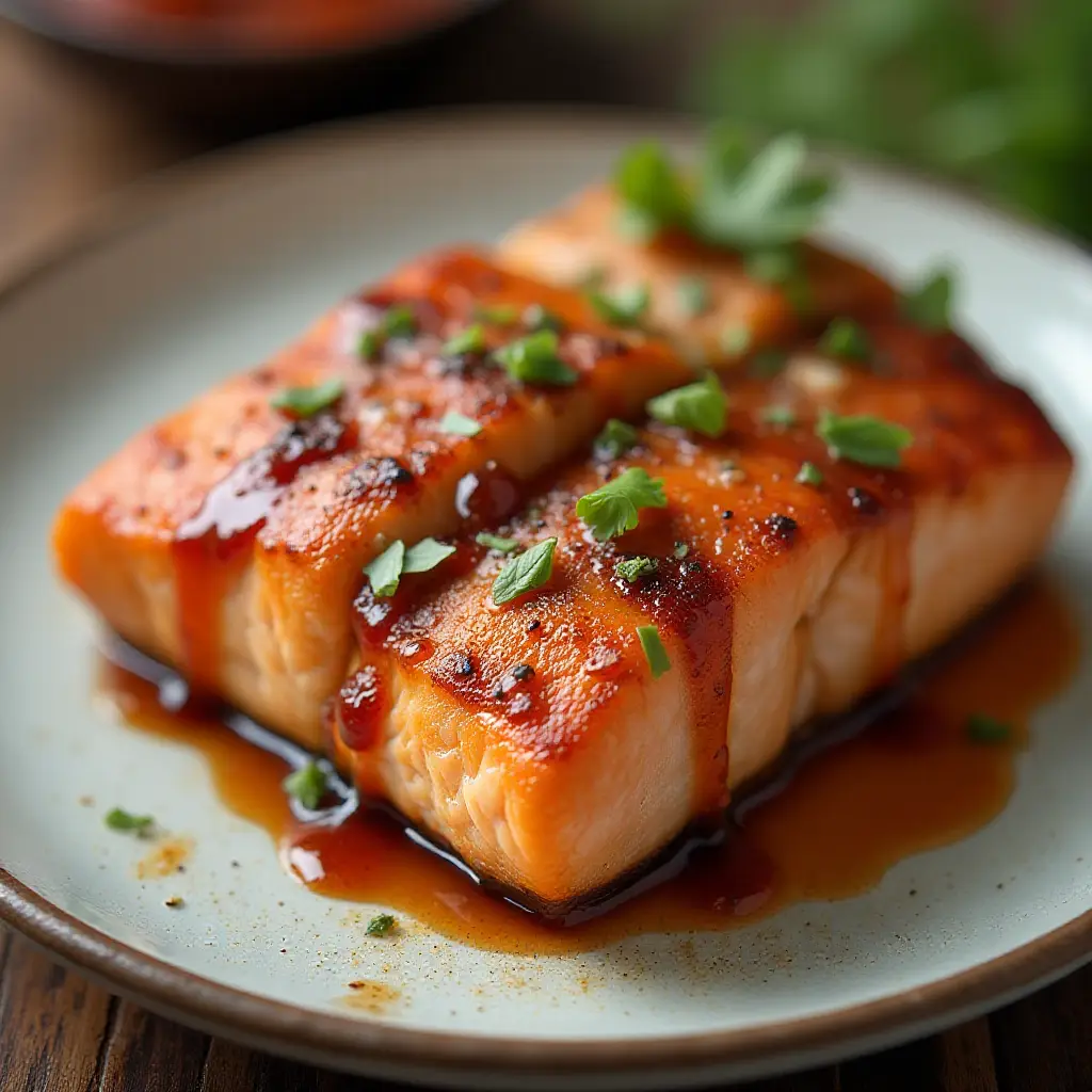 Air Fryer Firecracker Salmon Bites