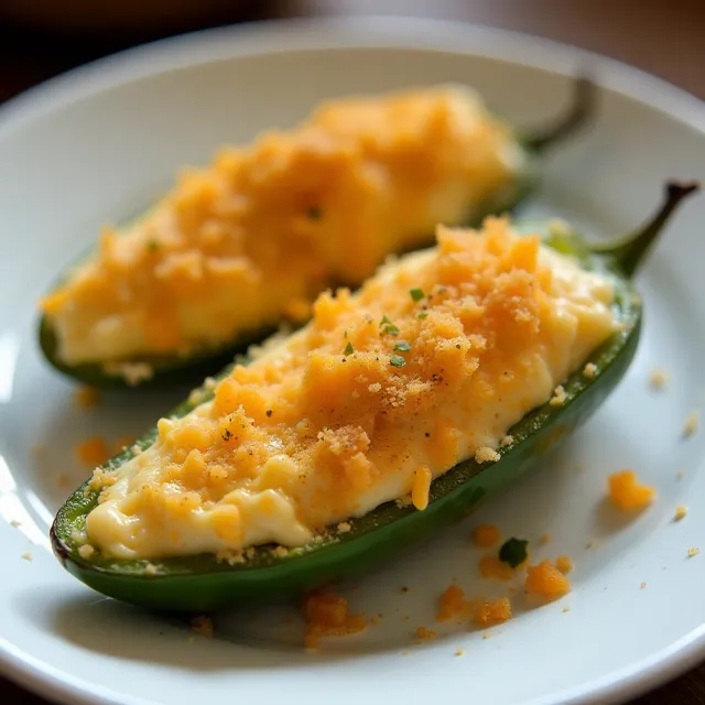 Baked Cream Cheese Jalapeño Poppers