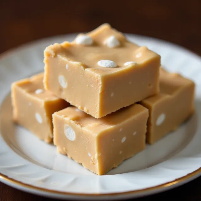Nan's Peanut Butter Fudge with Marshmallows