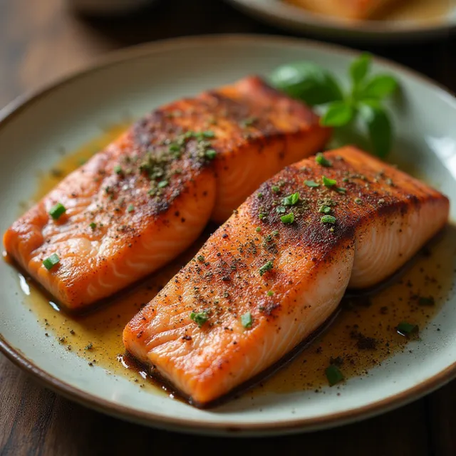 Blackened Salmon Fillets