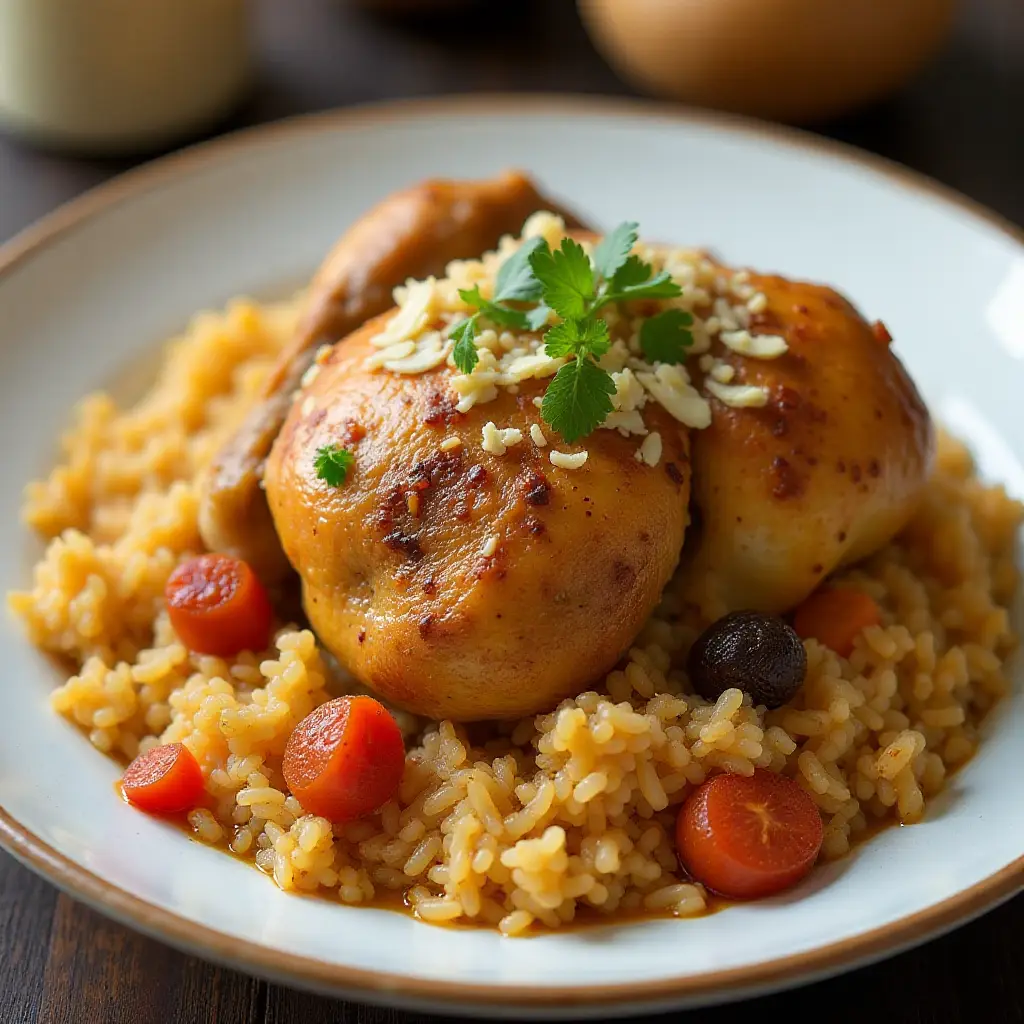 Al Kabsa (Traditional Saudi Rice and Chicken)