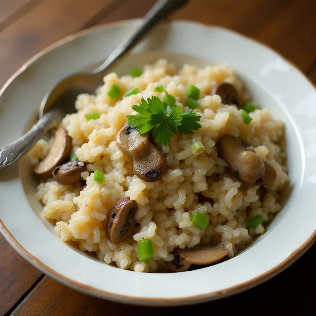 Mushroom Rice