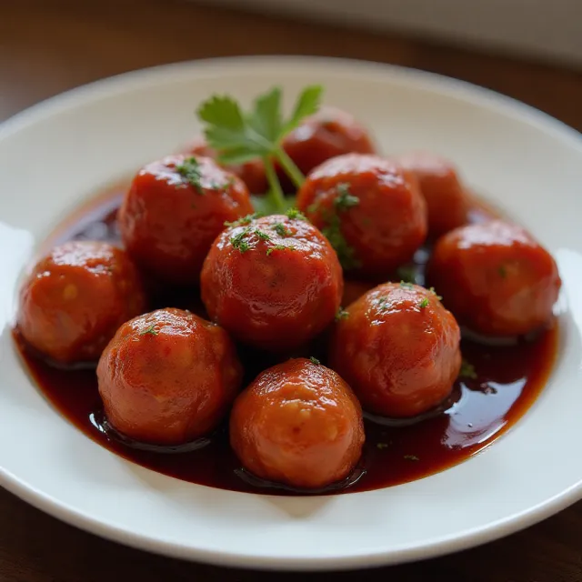 Grape Jelly Meatballs