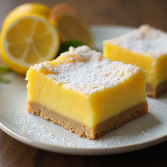 Graham Moist Lemon Bars