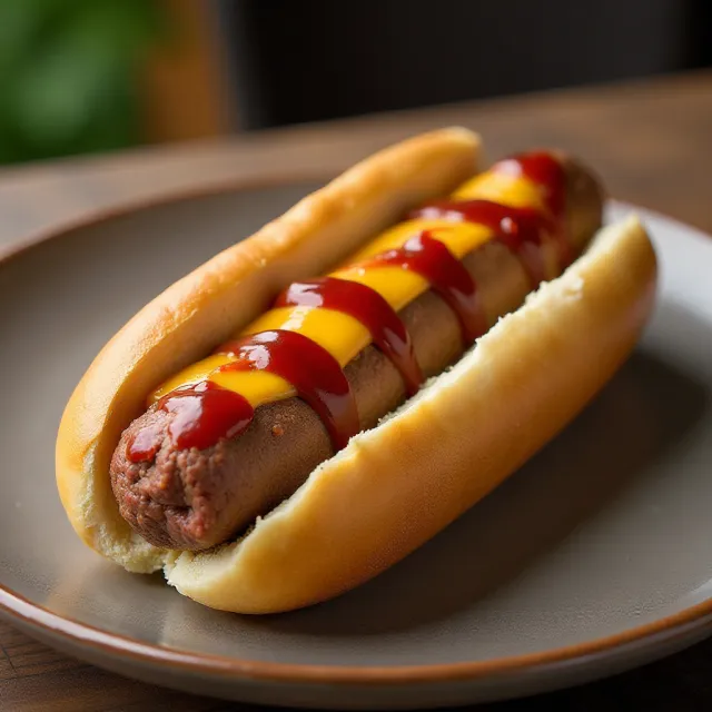 All-American Burger Dog