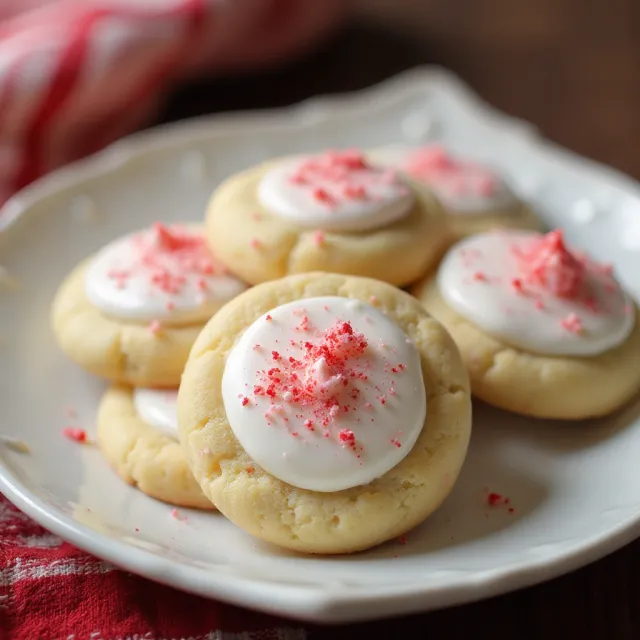 Peppermint Holiday Cookies