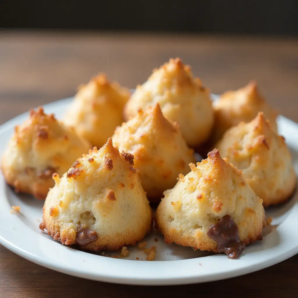 Air Fryer Coconut Macaroons