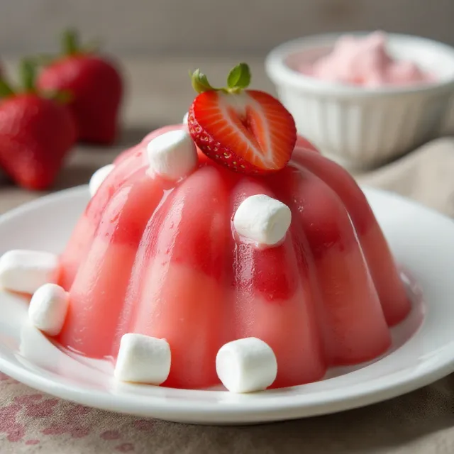 Strawberry Lemonade Marshmallow Jell-O®