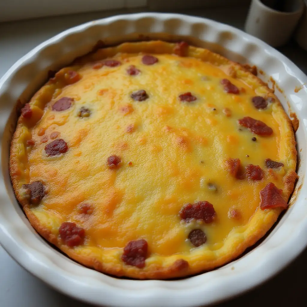 Easy Crustless Quiche