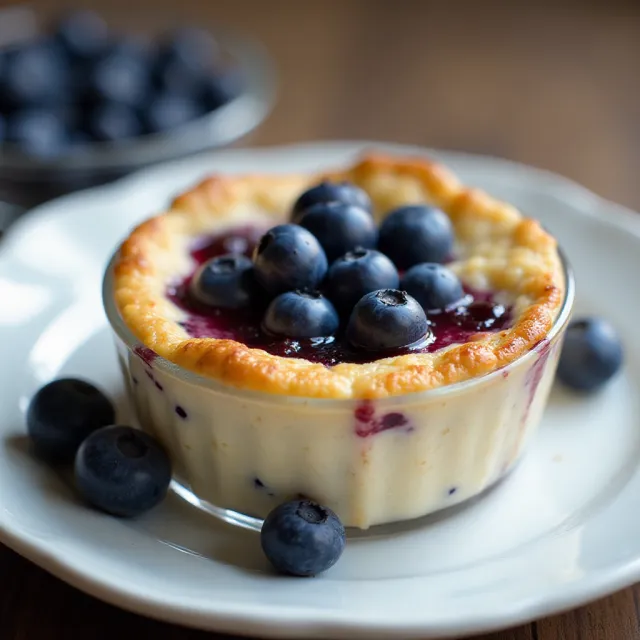 Blueberry Baked Oats